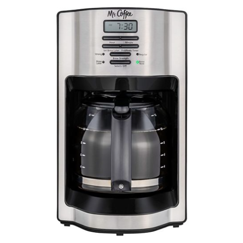 Mr. Coffee Rapid Brew 12Cup Programmable Coffee Maker